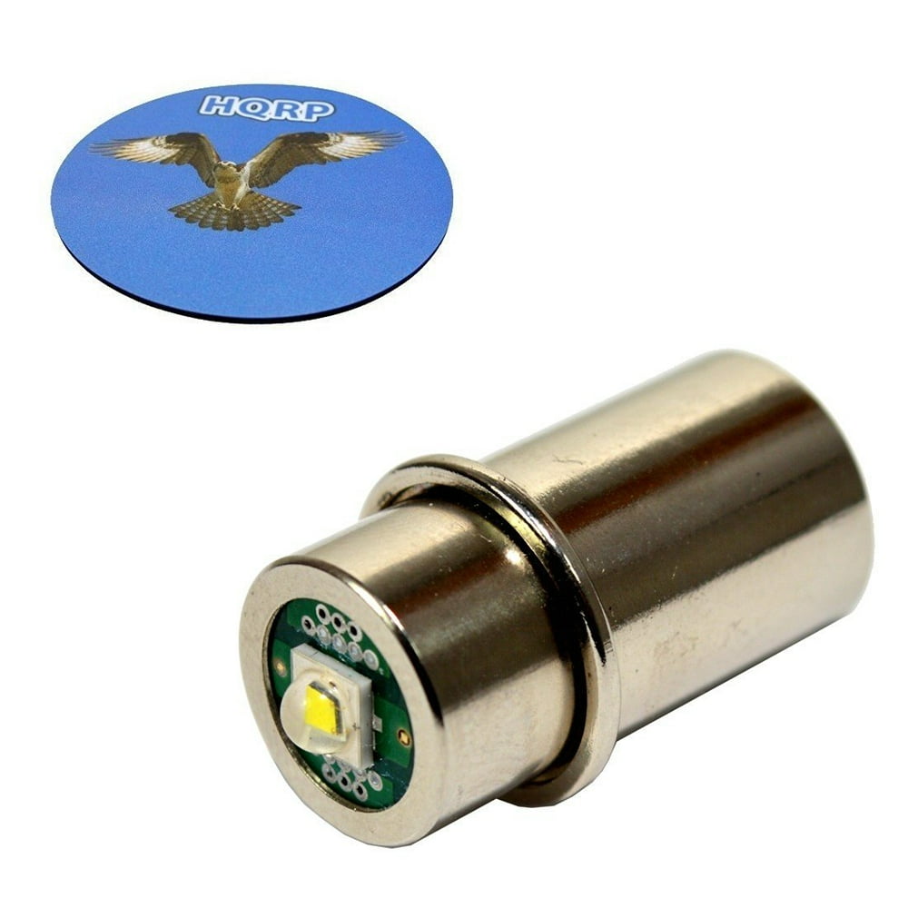 HQRP High Power 3w LED Bulb for Maglite 3D 4D 5D 6D / 3C 4C 5C 6C Cell