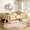 Light Natural, variant on URTR Full Size Low Floor Bed with Safety Staircase, Built-in Storage Drawers and Bookshelves, High-Quality Safety Rails for Secure Sleep and Play, Light Natural