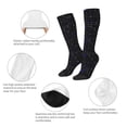 thumbnail image 3 of Kdxio Chaussettes Motif Mathématique pour Hommes Femmes Chaussettes Thermiques d'Hiver Chaussettes de Randonnée Chaussettes Chaudes, 3 of 6