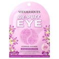thumbnail image 2 of (2 pack) Vitamasques De-Puff Hydrogel Eye Pads, with Lavender & Vegan Collagen, 1 Pair, 2 of 15