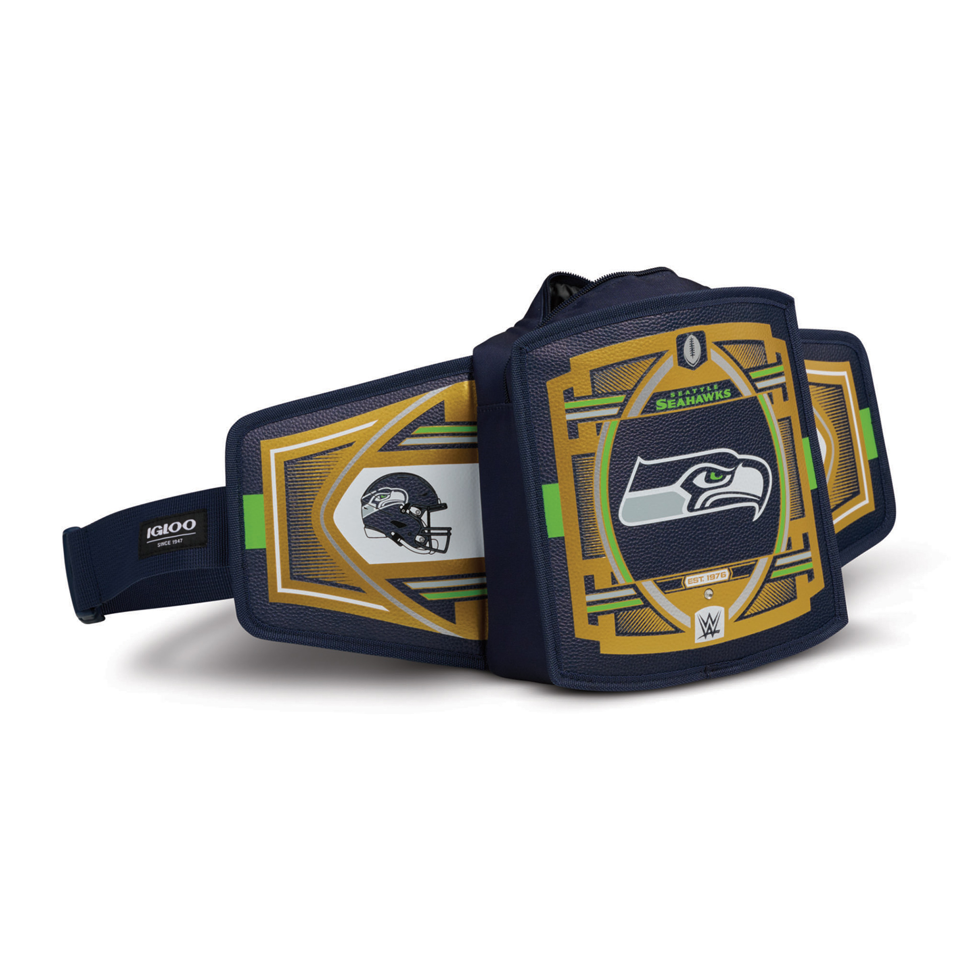IGLOO  Seattle Seahawks WWE Legacy Belt Cooler