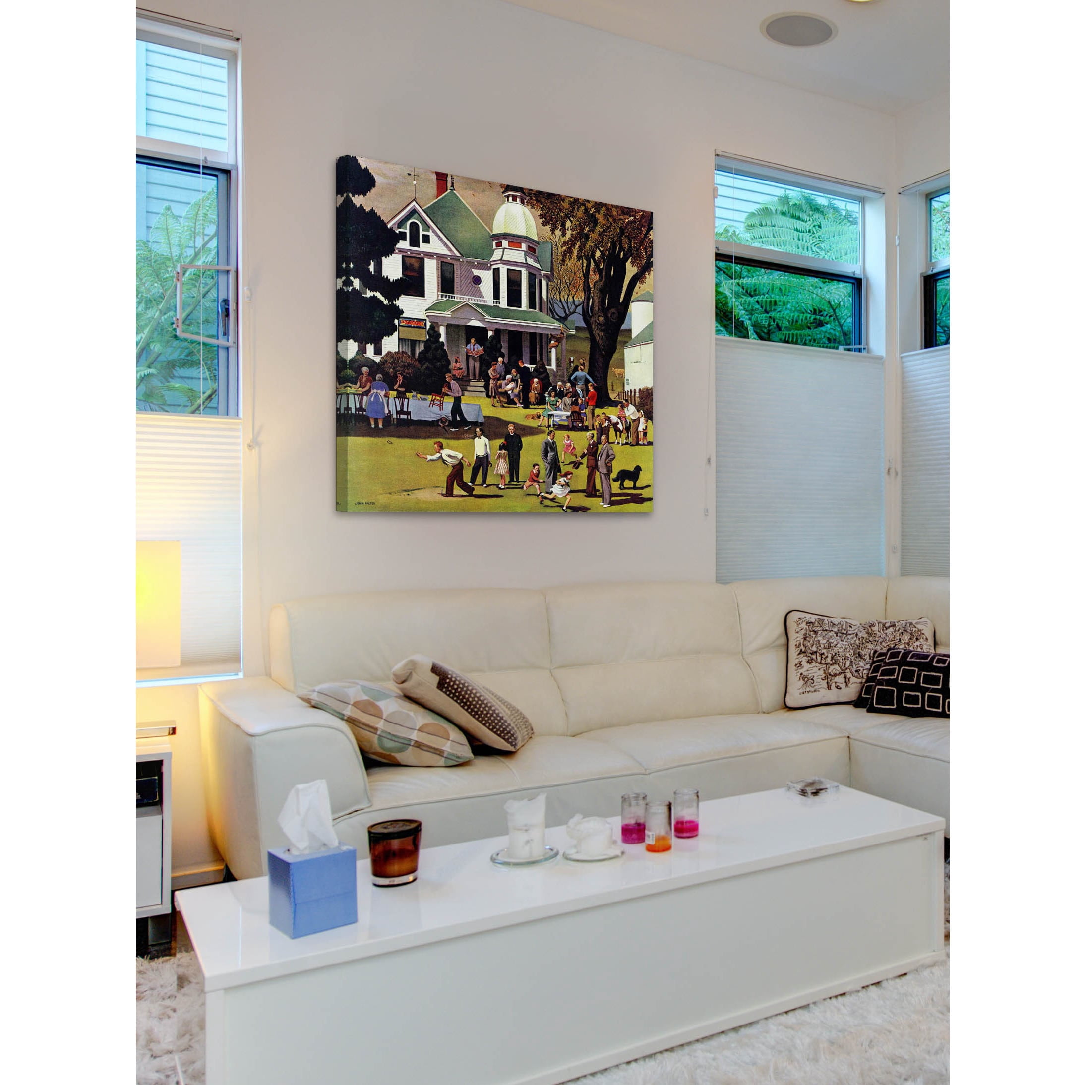 Marmont Hill "Family Reunion" by John Falter Painting Print on Canvas