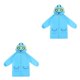 thumbnail image 2 of Injueey Chubasquero de dibujos animados para niños, 1 unidad azul 2piezas, 2 of 6