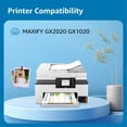 thumbnail image 6 of GI25 Ink Refill Bottles Replacement Compatible for Canon 25 GI-25 Ink Bottles Work for GX2020 GX1020 Printers, 5 Pack, 6 of 10
