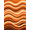 Orange, Pattern 18, variant on ODIKA 4'x6' Machine Washable Non-Slip Area Rug, Retro Burnt Orange High Traffic Rug, Orange, 1284996