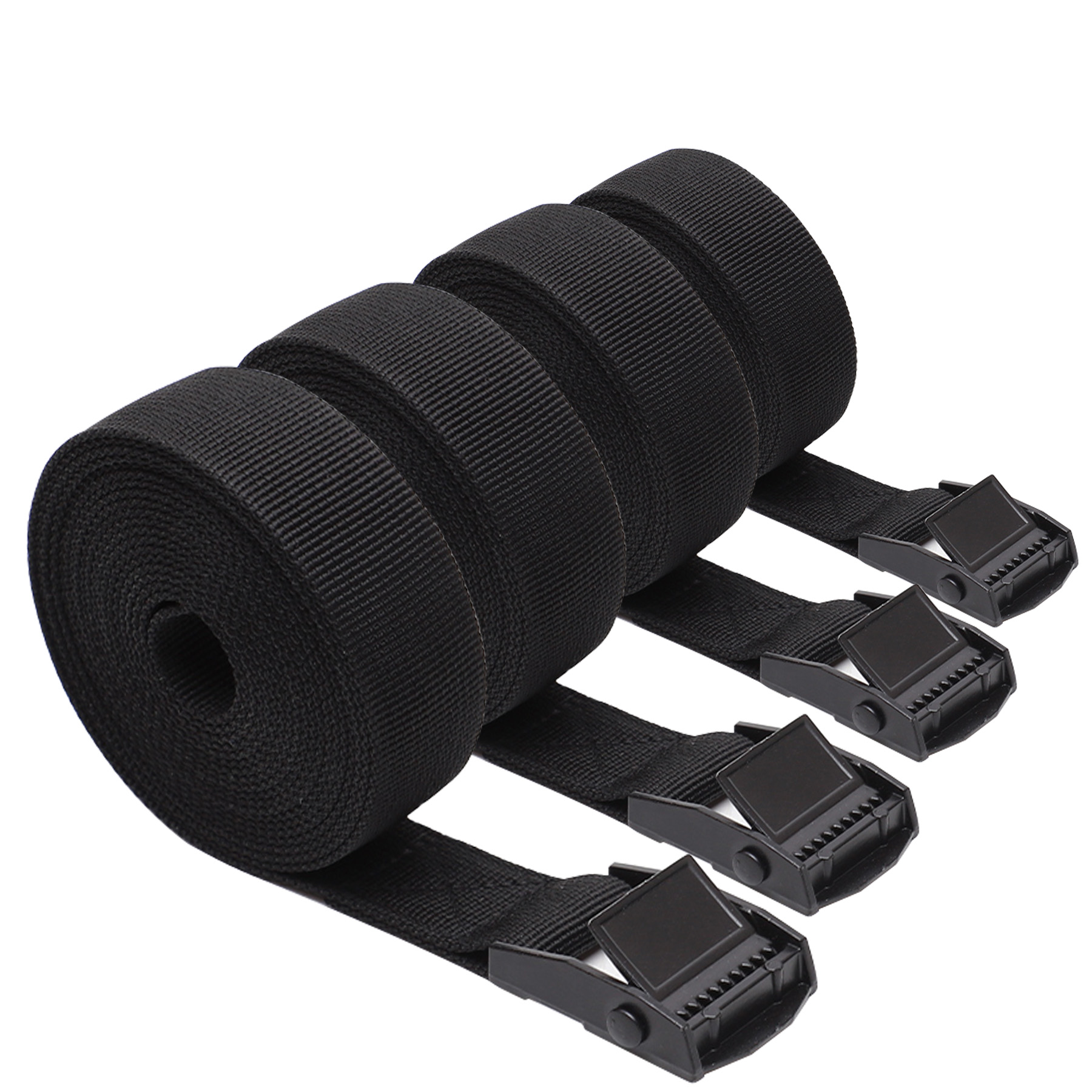 4 Packs Lashing Straps Cargo TieDown Strap Up to 600lbs, Heavy Duty