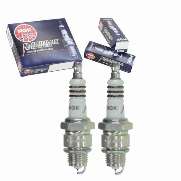 2 pc NGK 5944 Iridium IX Spark Plugs for 4205 90793-20102 90793-20157 99000-69835-BP7 999-06910-X9-009 E7RTP W22FPR-ZU W5BP Ignition Wire Secondary Fits select: 1969 PORSCHE 912