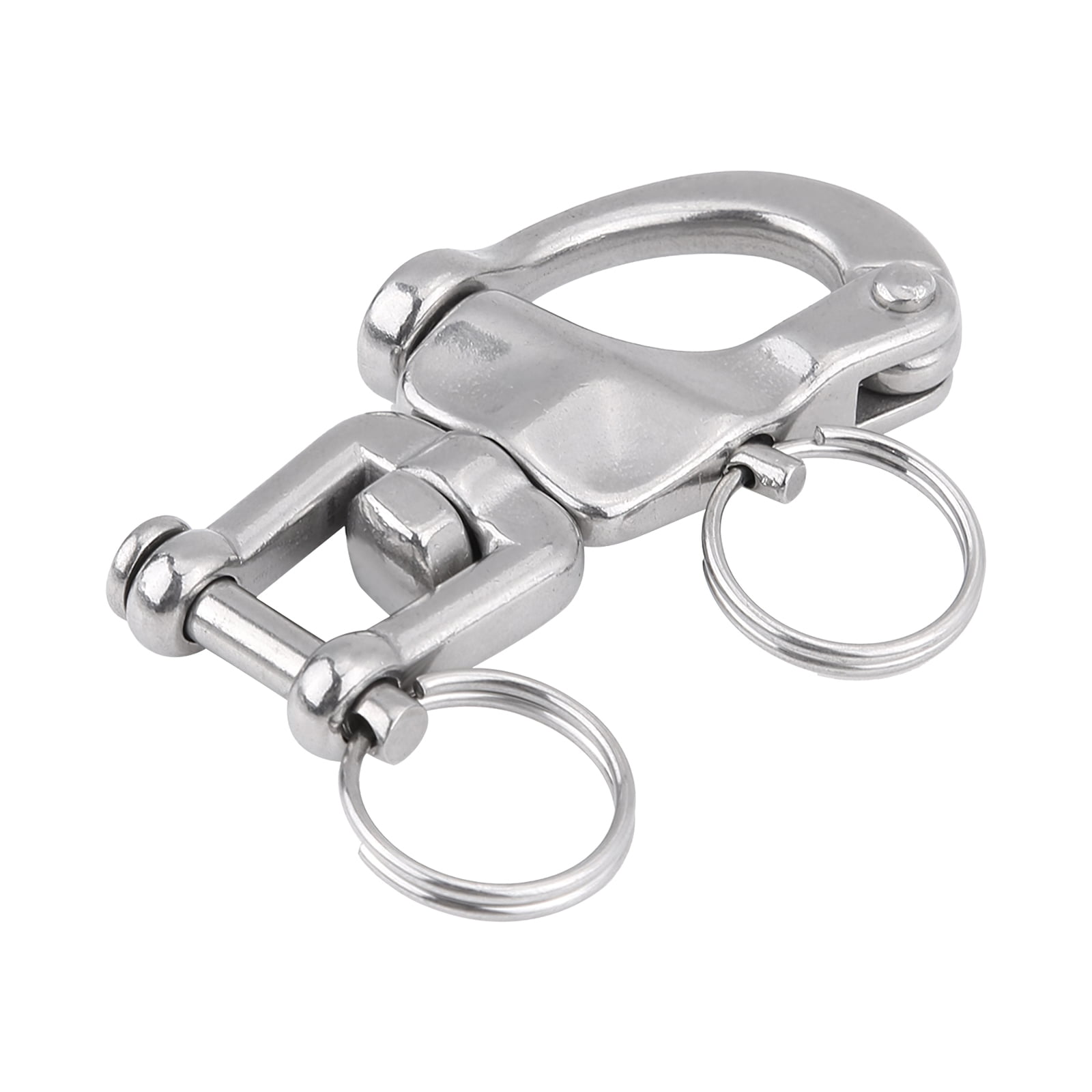Stainless Steel Swivel Snap Shackle Sailing Boat Yacht with Double Ring 