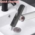 thumbnail image 4 of 2-24Pcs Mini Mop Folding Powerful Squeeze with Self-squeezing Floor Kitchen Toilet Washing Desk Window Car Clean Tools 1 Handle 2 Head, 4 of 6