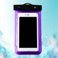 thumbnail image 2 of Waterproof Clear Sensitive PVC Touch Pouch PVC Screen Phone Case for Smartphones up to 5.8 inch, 2 of 2