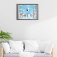 thumbnail image 3 of Con Cuentas Cuadradas 5D DIY Frozen Fuera La Ventana 40x30cm, 3 of 9