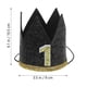 thumbnail image 2 of Fabric Crown Hat 2Pcs for Baby Birthday Birthday Party Decoration, 2 of 4