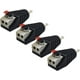 thumbnail image 2 of Convertidor adaptador de cable de altavoz a RCA, adaptador de cable RCA a altavoz, subwoofer, altavoz Phono RCA macho a AV, 2 terminales de tornillo, audio de vídeo, paquete de 4, 2 of 5