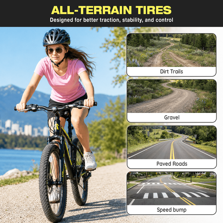 Hykolity 24-Inch Youth Mountain Bike, 21-Speed photo 5