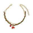 thumbnail image 3 of Pendant Necklace for Women Christmas Ornaments Ladies Necklace Santa Bell Necklace Party Necklace, 3 of 10
