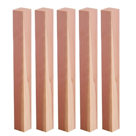 LAMIRO 5pcs Cedar Blocks for Clothes Storage Red Cedar Blocks Cedar Planks for Closets Storage