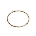 thumbnail image 5 of Stack Rings for Women Silver Gold Rose Thin Stacking Rings, Stacked Rings for Women, Stackable Rings (5 US, Rose Gold Filled/ Twisted wire), 5 of 8