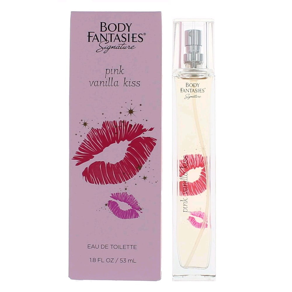 Body Fantasies Signature Pink Vanilla Kiss Eau de Toilette, Perfume for