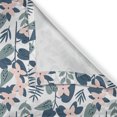thumbnail image 6 of Ambesonne Plumeria Valance & Curtain, Soft Style Flowers Branch, 55"x30", Pale Teal Slate Blue, 6 of 7