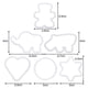 thumbnail image 4 of Chef Role Play Set 11pcs Kids Kitchen Cooking Kit Apron Hat Utensils, 4 of 5
