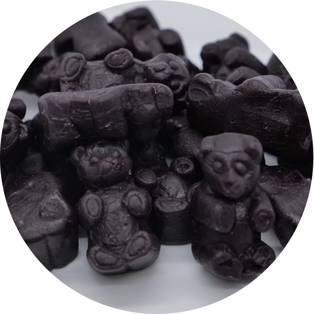 Black Licorice Juju Bears 3 lb. Bag