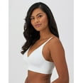 thumbnail image 2 of Women's Bali DF3380 Comfort Revolution Modern Seamless Wirefree Bra (White M), 2 of 5