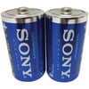 Sony AM1-B2D STAMINA PLUS D Alkaline Batteries, 2 pk
