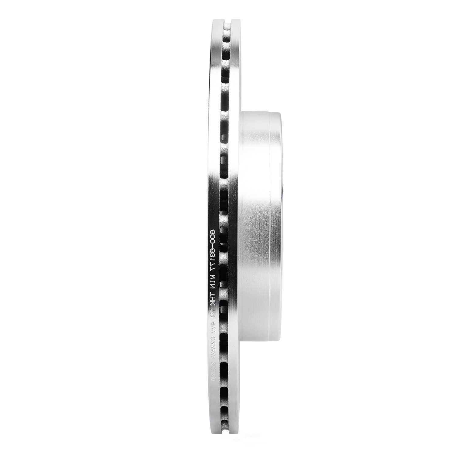 Dynamic Friction Company 631-63177R DFC Brake Rotor - Drilled And Slotted - Silver