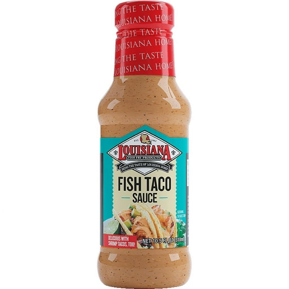 Louisiana Fish Fry Fish Taco Sauce 10.5 oz Pack Of 12