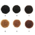 thumbnail image 4 of Chignon Synthétique Afro Bouclé Mode Style Exagéré Perruque Queue de Cheval Extension de Queue Bouffante Accessoire de Coiffure Perruque avec Cordon Type 27, 4 of 7