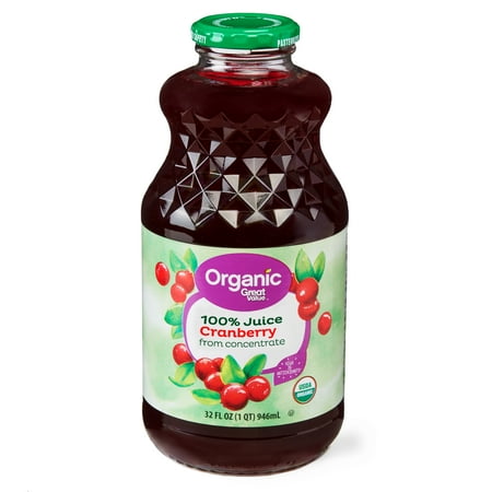 cranberry juice organic oz value fl walmart