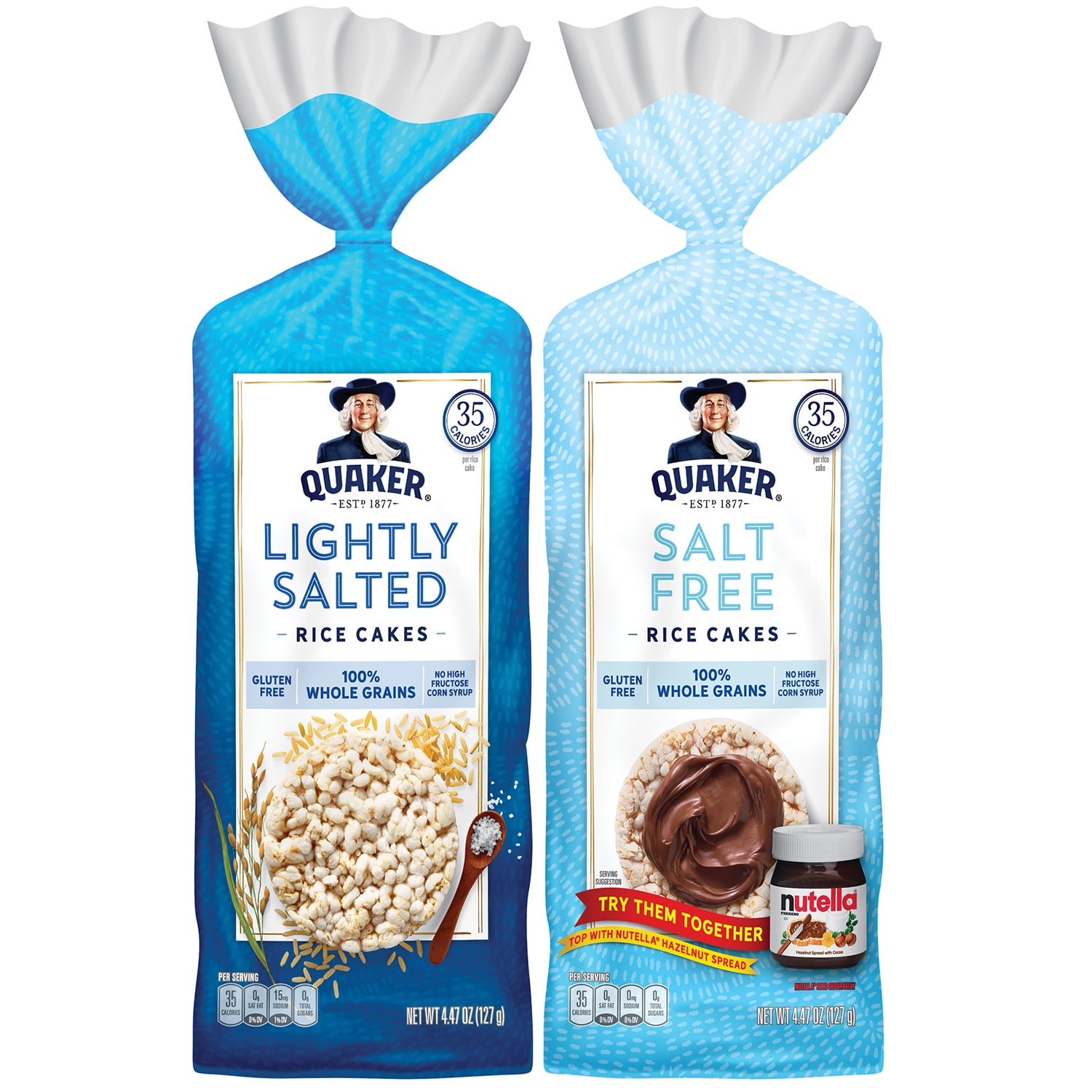 mini rice cakes plain