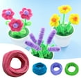 thumbnail image 4 of Colorful Pipe Cleaners Colorful 12m Chenille Stems for Kids' Art Craft Projects Flexible Fuzzy Multi-functional Pipe Cleaners for Preschool Education, 4 of 8