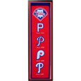 thumbnail image 1 of Encore Select 109-52 Philadelphia Phillies Logo History Felt Banner - 14 x 37 in., 1 of 1