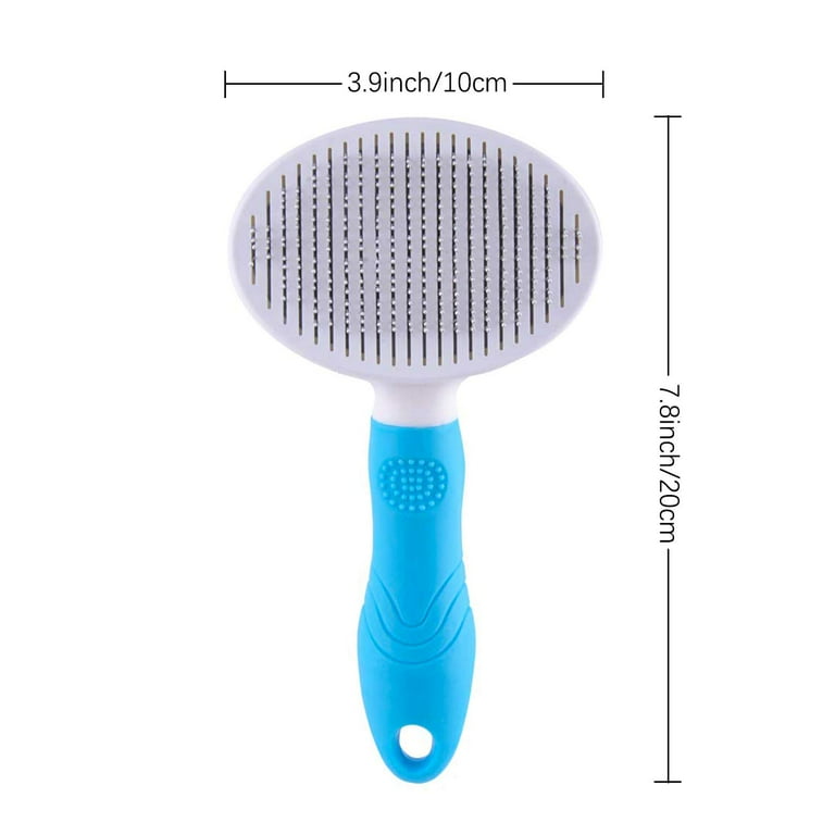 Dog Grooming Brush Self Cleaning Slicker Comb Brushes for Dogs