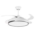 thumbnail image 2 of Lampara Ventilador de Techo LED Ziyo Luxica Lighting Blanco, 2 of 7