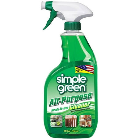 (3 Pack) Simple Green All-Purpose Cleaner, 32 fl (Best Way To Clean Baseboards Real Simple)
