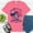 CharityPink, variant on Home of the Free America 1776 Shirt | Patriotic Statue of Liberty Tee USA , Natural, S
