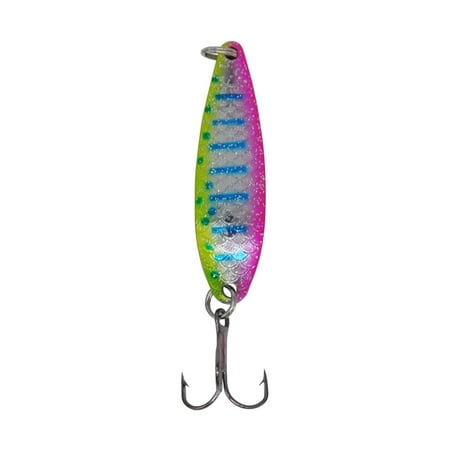 Swimming Fishing Spoons Lures Treble Hook Set Curved Hard Fish Baits Metal Construction Fishing Sequins Lures Baits