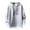 Grey, variant on XIAONU Mens Hoodies False Two-Piece Comfortable Drawstring Hooded Sweatshirt Color-Blocked Casual Long-Sleeve Pullover Hoodie