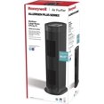 thumbnail image 3 of Honeywell AllergenPlus - Purificador de Aire de Torre HEPA, Reductor de al&eacute;rgenos para Habitaciones Medianas y Grandes (170 pies Cuadrados), Color Negro - Wildfire/Humo, Polen, caspa de Mas, 3 of 5