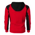 thumbnail image 4 of Vedolay Sweater Jacket for Men Open Front Sweater Knit Cardigan with Pockets Red,2XL, 4 of 4