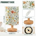 thumbnail image 2 of Yayeee Table Lamp for Bedroom Nightstand LED Portable Bedside Warm Light, Watercolor Wildflowers Pattern, 2 of 7