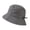Grey, variant on Breathable Mesh Sun Bucket Hat for Men Women Summer Outdoor Casual Lightweight Unisex Fisherman Headwear Khaki M
