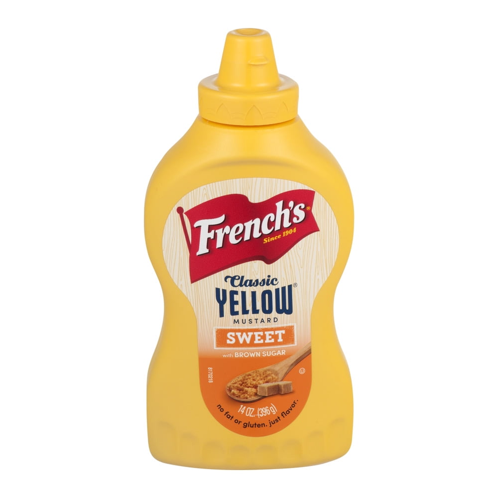 French's Classic Yellow Mustard Sweet, 14.0 OZ by The French's Food Company LLC