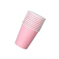 thumbnail image 1 of Injueey 10 Uds. De vasos de papel para jardín de infantes, papel desechable, pintura de juguete, artesanía ambiental, educación pura, bebidas frías, Mostrada Rosado Injueey HA071325-05, 1 of 6
