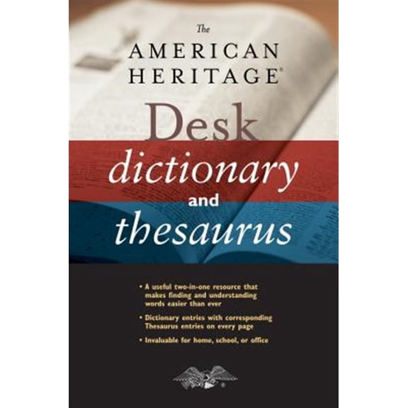 Pre-Owned The American Heritage Desk Dictionary and Thesaurus (Hardcover) 0544176189 9780544176188