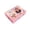 A001- Pink, variant on Halloween Party Supplies, Pink Halloween Decor, Surprise Gift Box, Treat Container, 7X5X1.5 in Empty Punch Hole Treat Box for Filling Small Candies, Toys, and Prizes for Group