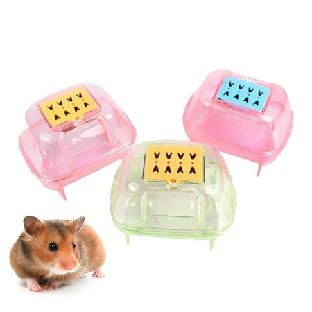 Deodorant Sauna Room Hamster Special Bathroom Small Pet Bathroom Tub Toilet Deodorant Board Random Color