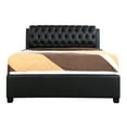 thumbnail image 4 of Glory Furniture Marilla Faux Leather Upholstered Queen Bed in Black, 4 of 8